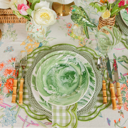 Piattini antipasto marmorizzati Julia Green (set da 4)