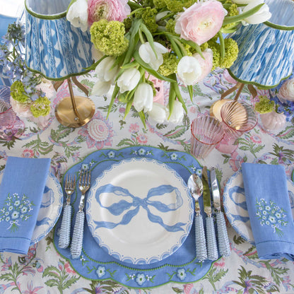 Piatti da portata e da antipasto Marilyn Blue Bow (set da 8)