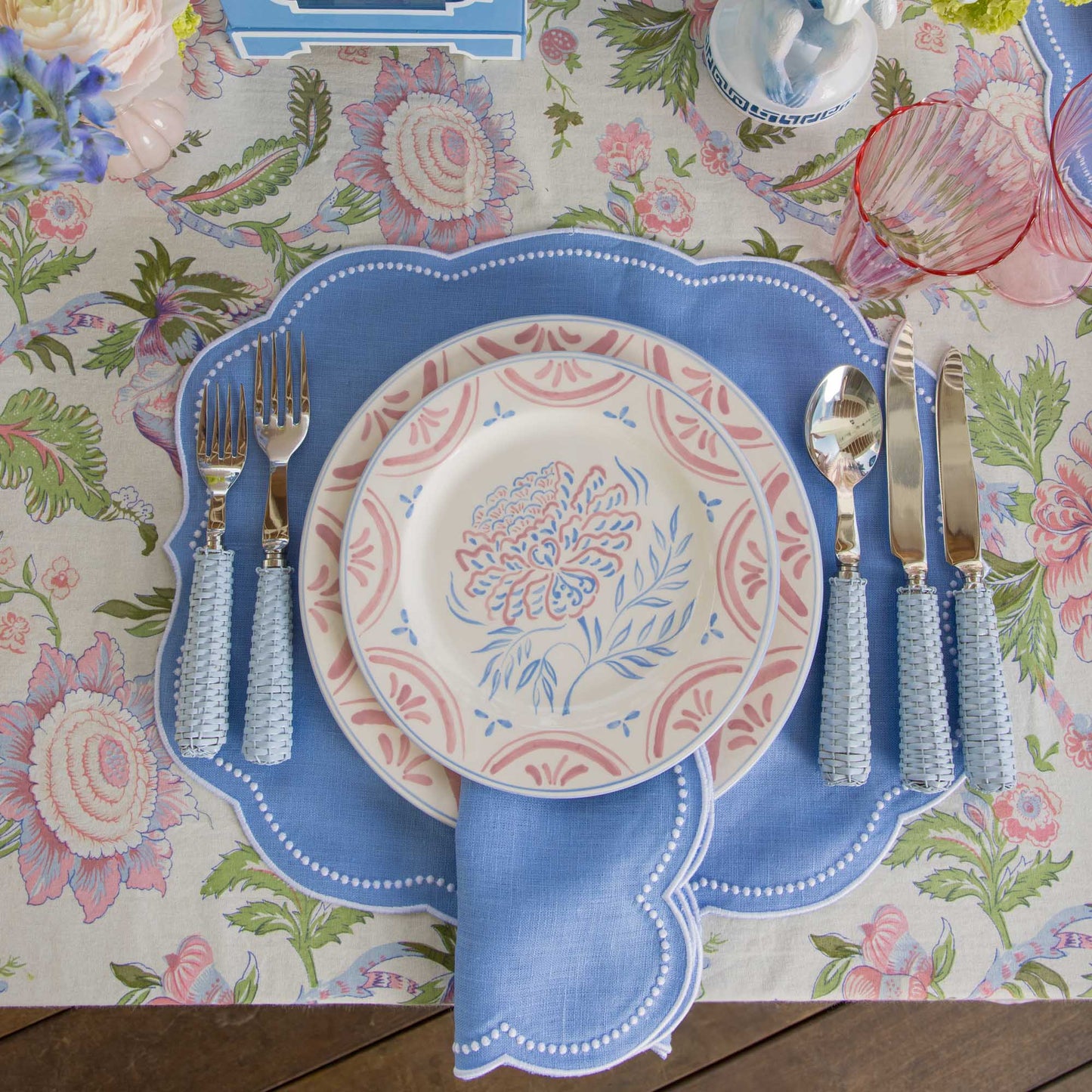 Piatti da portata e antipasti Eliza Floral (set da 8)