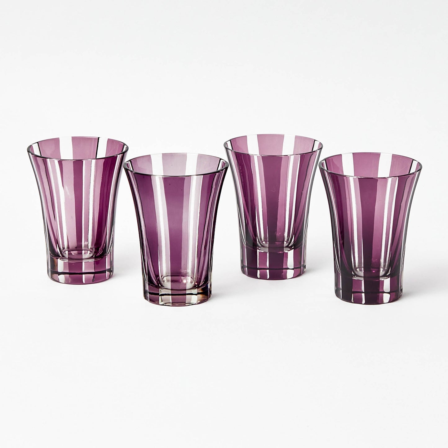 Bicchieri Positano viola (set da 4)