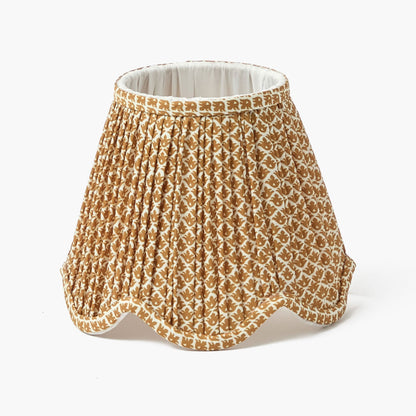 Paralume smerlato profondo Caramel Lotus (18 cm)
