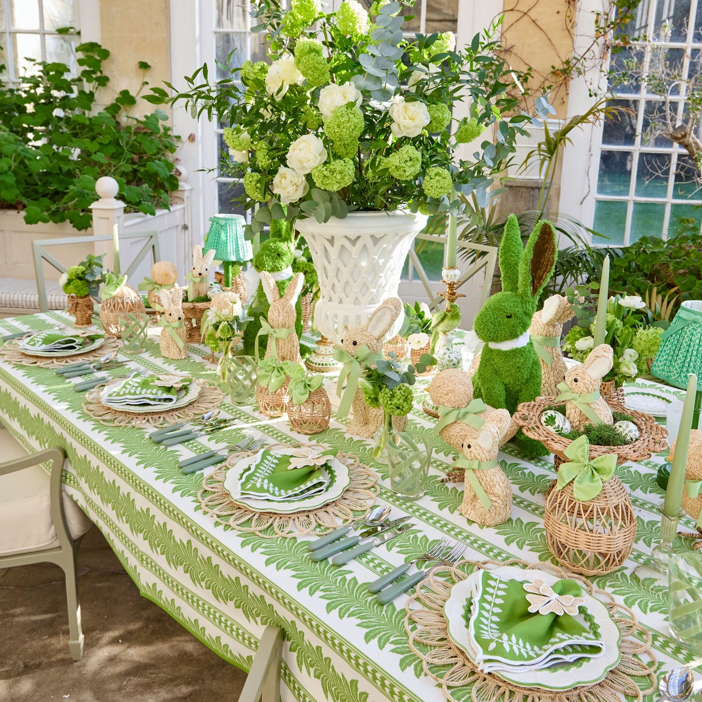 Tovaglioli Green Laurel (set da 4)