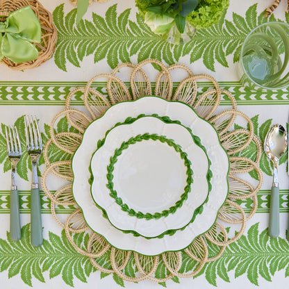 Piatti da portata e da antipasto Green Laurel (set da 8)