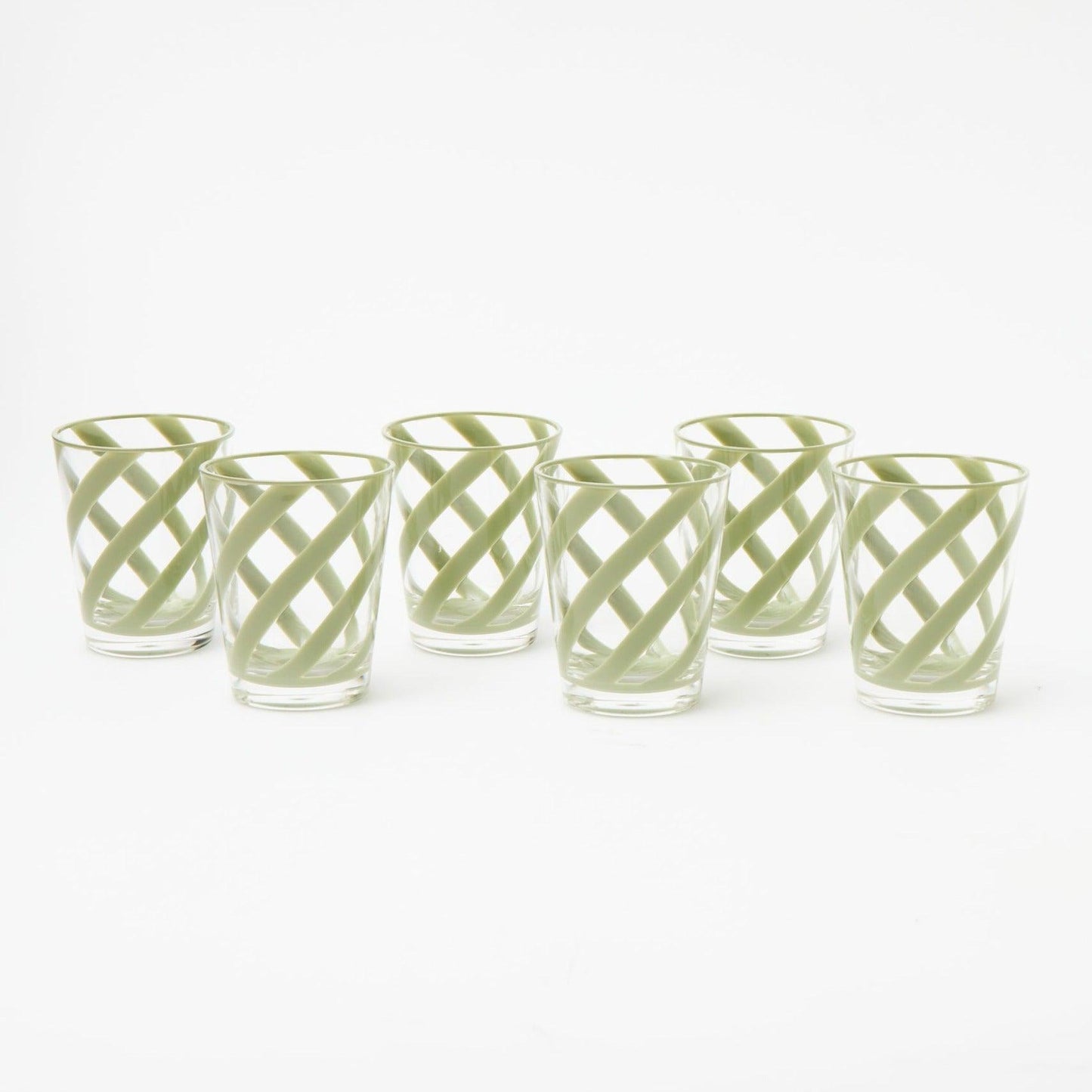 Bicchieri da esterno Green Swirl (set da 6)
