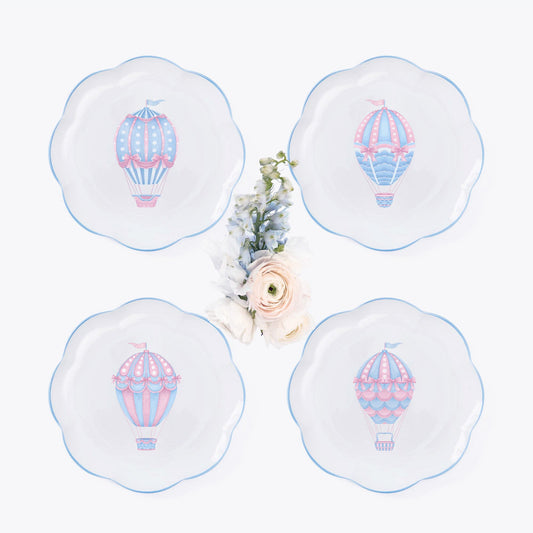Piatti di partenza per palloncini Bea (set da 4)