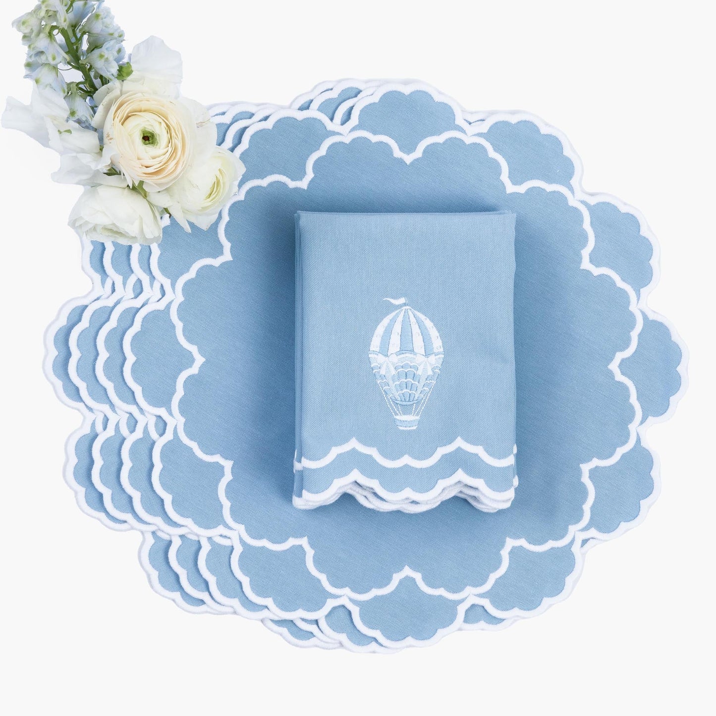 Tovagliette Nikki Blue (set da 4)