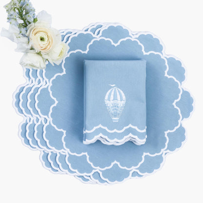 Tovagliette Nikki Blue (set da 4)