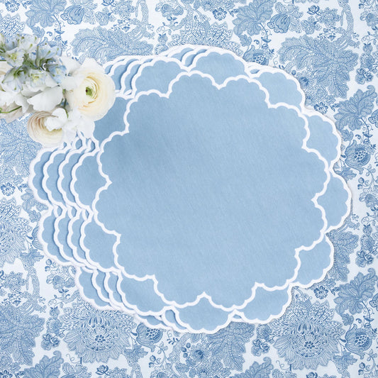 Tovagliette Nikki Blue (set da 4)