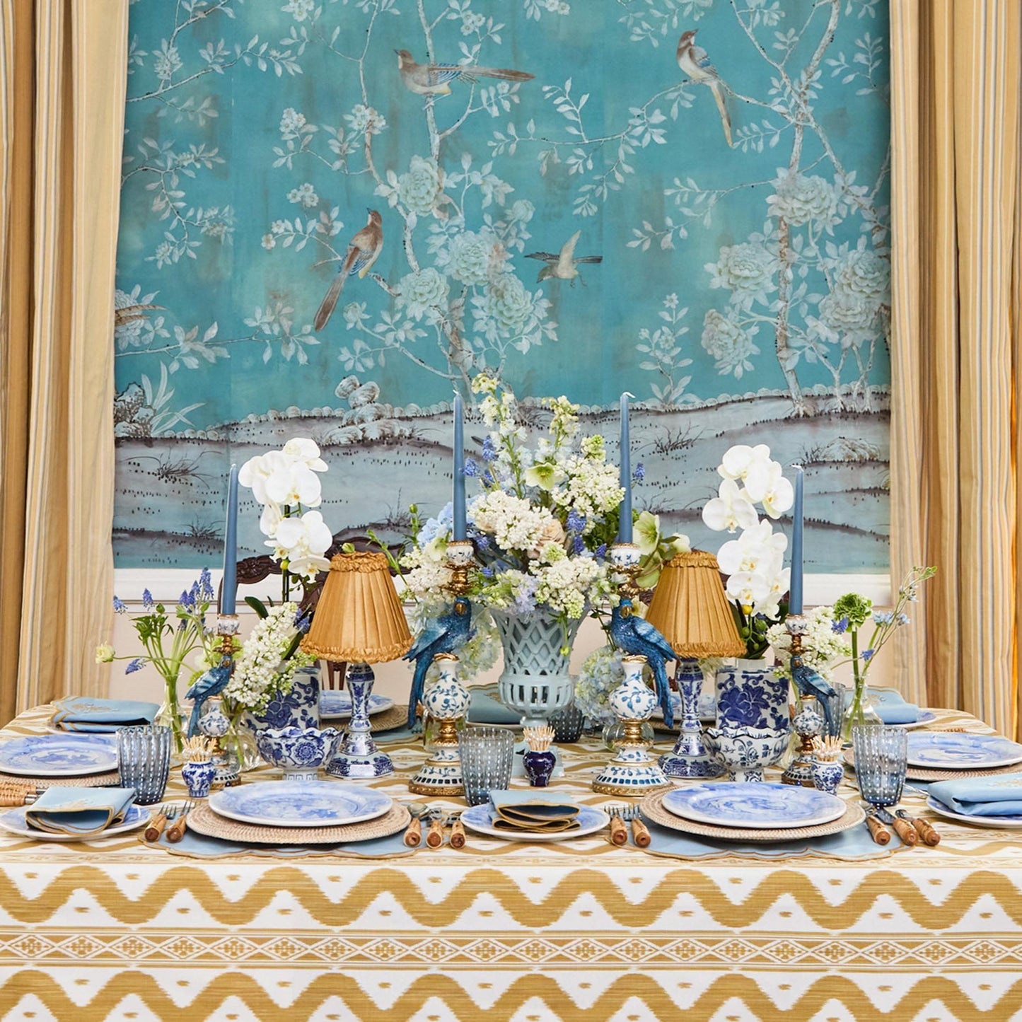 Lampada ricaricabile Serena Chinoiserie