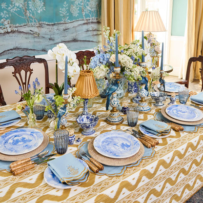 Ciotole da stuzzichino smerlate Chinoiserie (coppia)