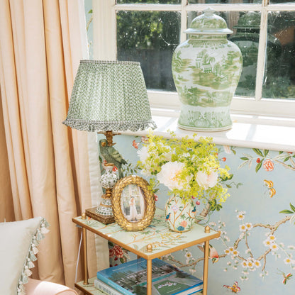 Tavolino laterale Chinoiserie Tole