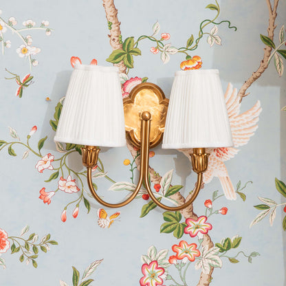 Lampada da parete doppia ricaricabile Quatrefoil