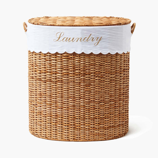 Cesto portabiancheria in rattan Isabella