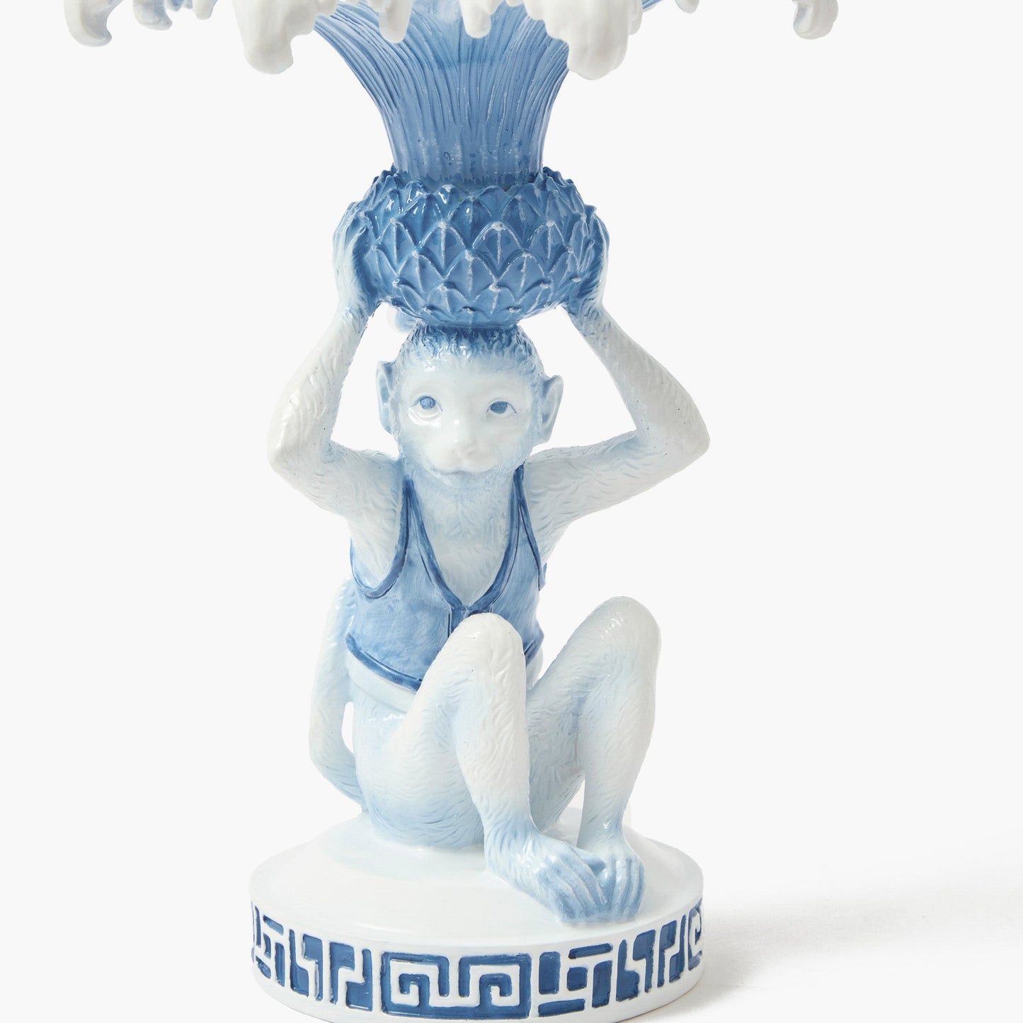 Portacandele Blue Monkey (coppia)