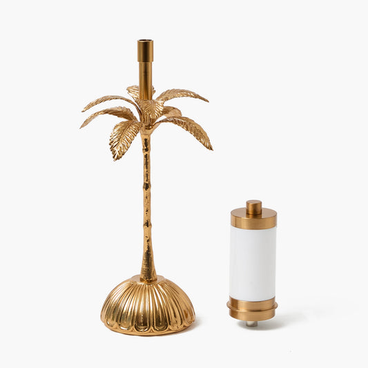Lampada ricaricabile a forma di palma