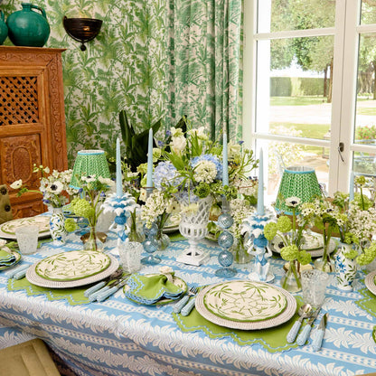 Tovaglioli Scarlett Green &amp; Blue (set da 4)