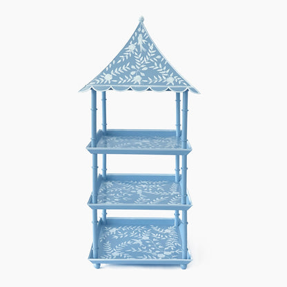 Supporto per pagoda a tre livelli Blue Tole
