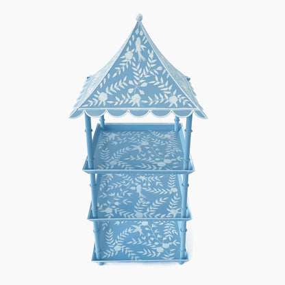 Supporto per pagoda a tre livelli Blue Tole