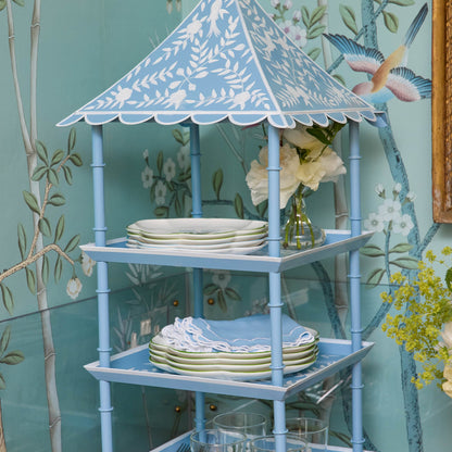 Supporto per pagoda a tre livelli Blue Tole