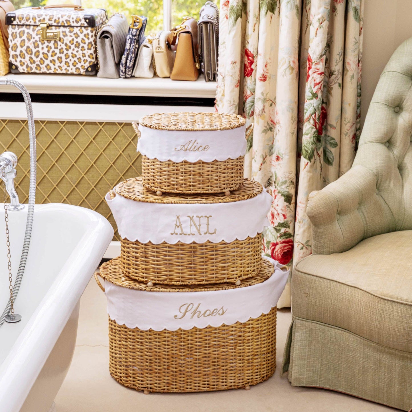 Cesto in rattan Isabella (extra piccolo)