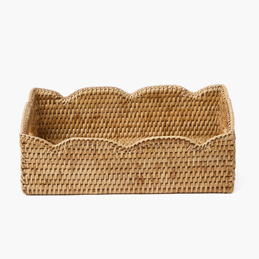 Vassoio piccolo in rattan naturale