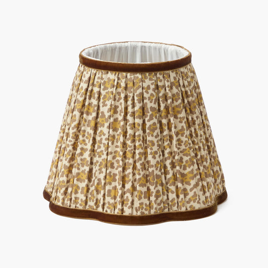 Paralume leopardato naturale (18 cm)