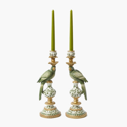 Candele verde mela (set da 8)