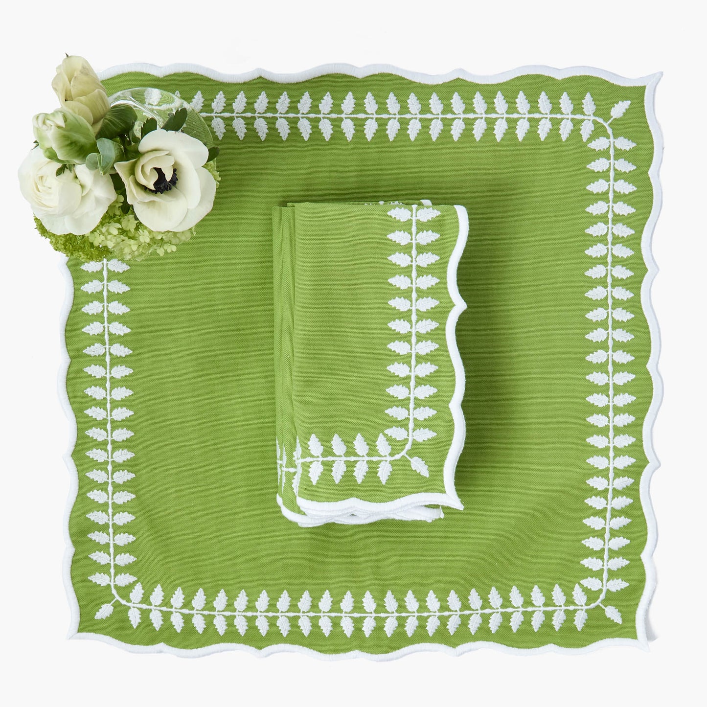 Tovaglioli Green Laurel (set da 4)