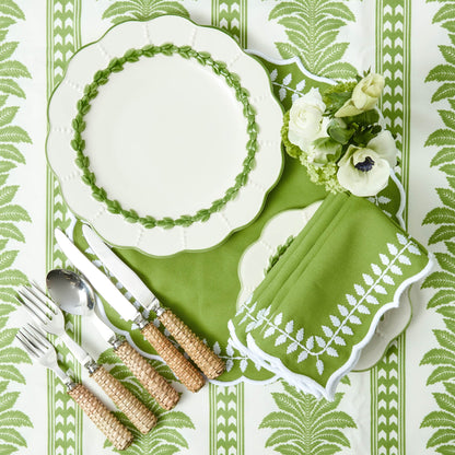 Tovagliette alloro verde (set da 4)