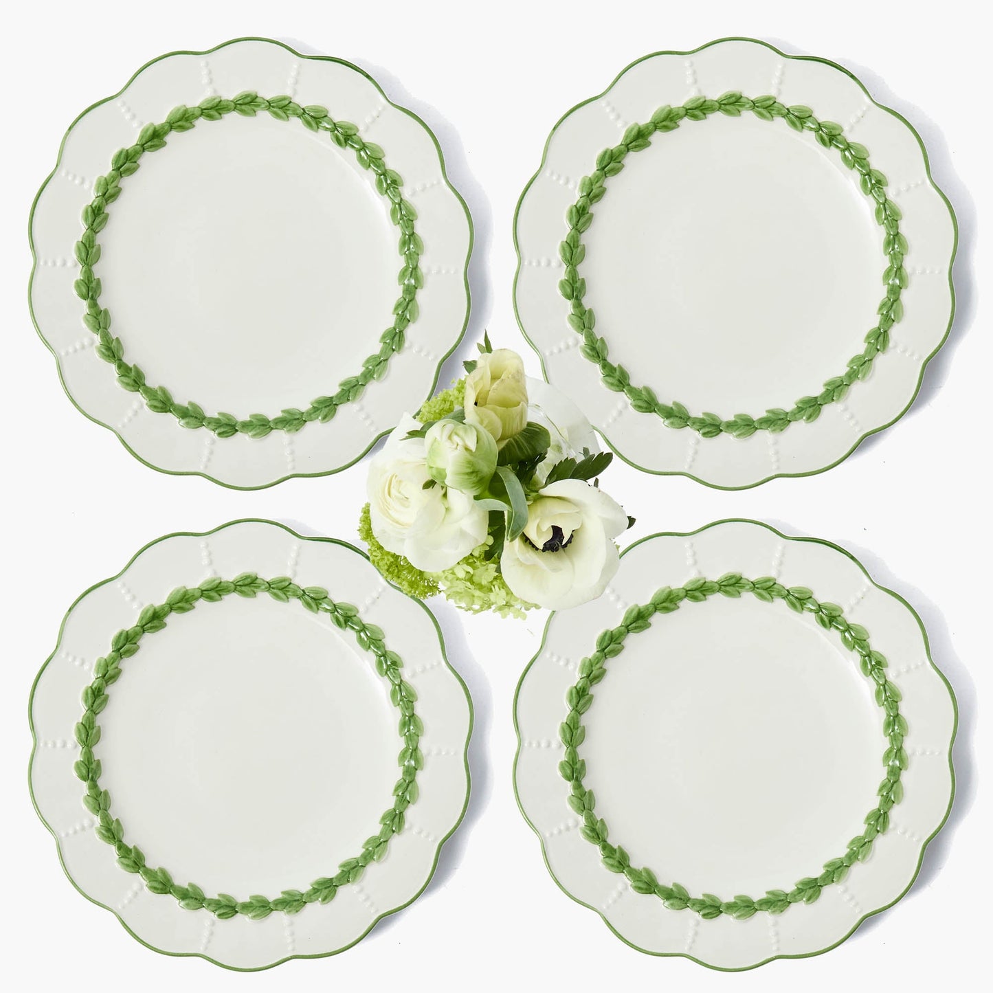 Piatti da portata Green Laurel (set da 4)