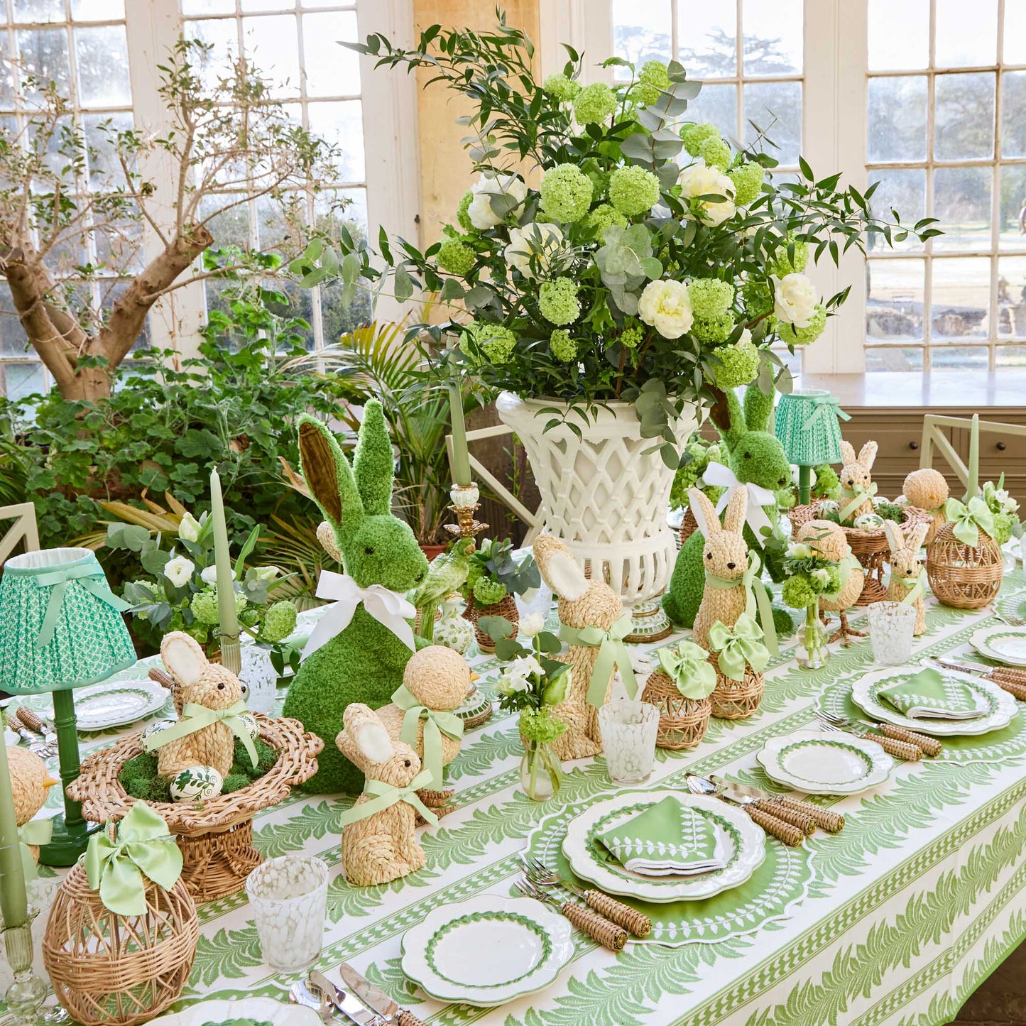 Tovagliette alloro verde (set da 4)