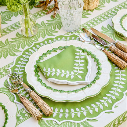 Tovagliette alloro verde (set da 4)
