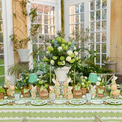 Set di decorazioni in rattan per prato