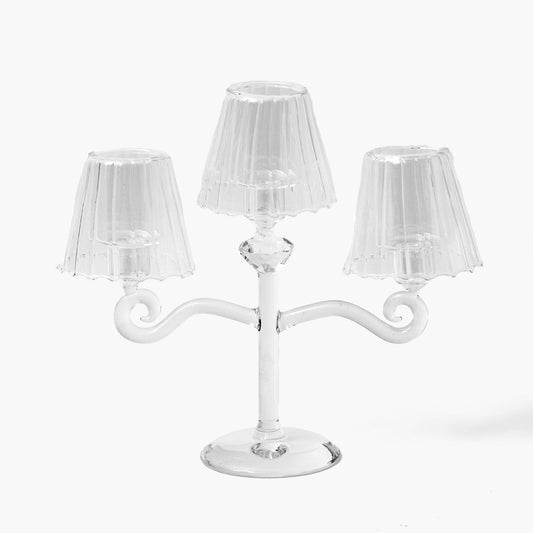 Lanterna in vetro Tealight Candleabra