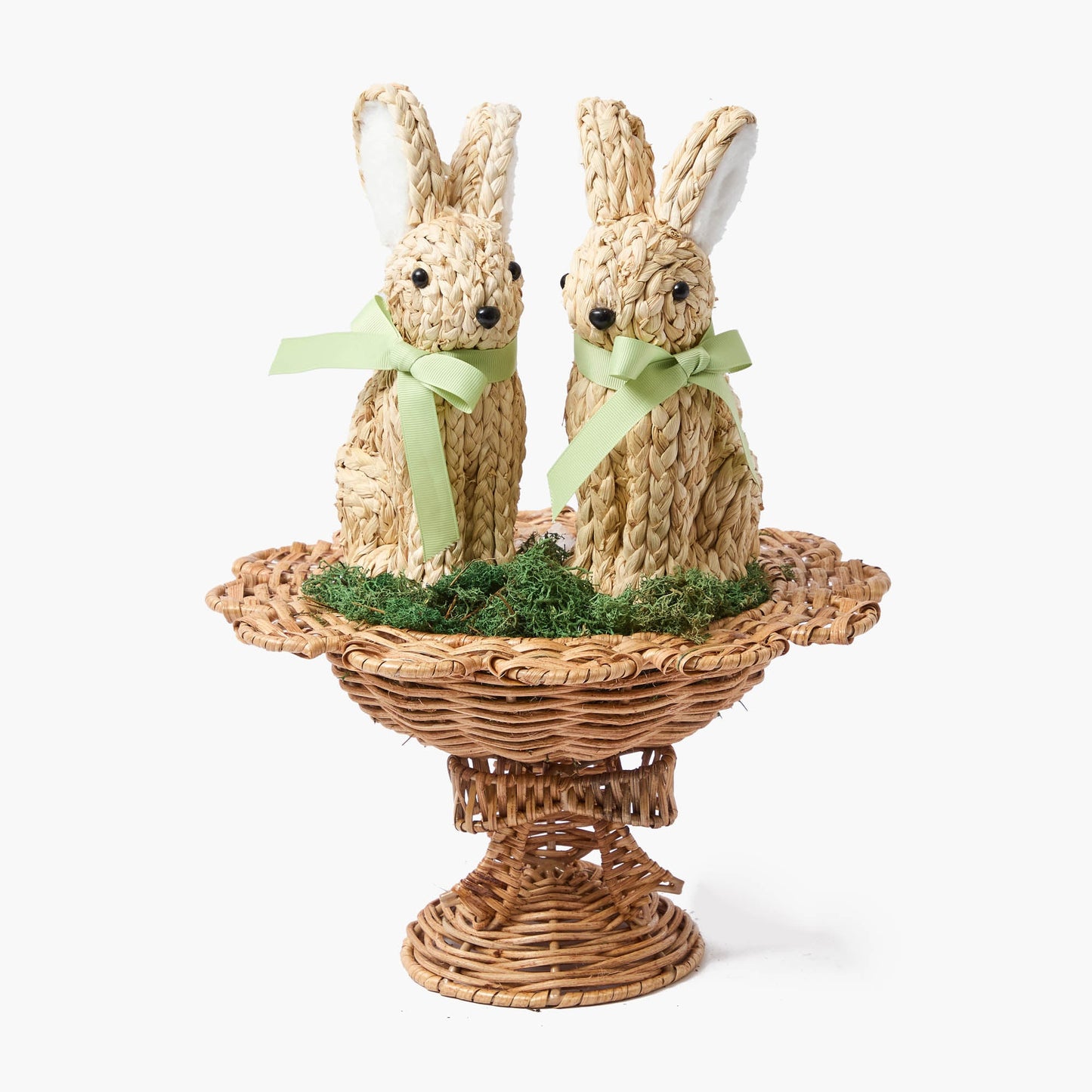 Set di decorazioni in rattan per prato