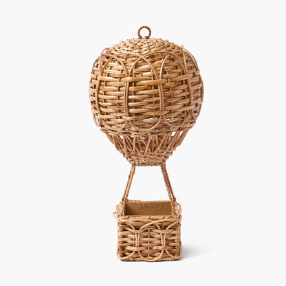 Mongolfiera in rattan