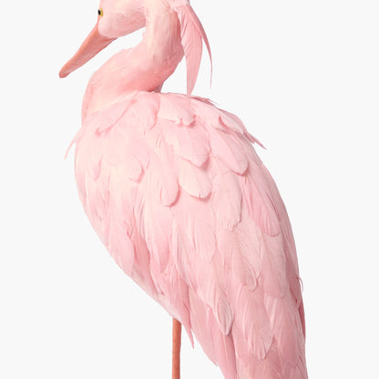 Cicogna Saskia rosa (coppia) - 60 cm