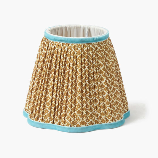Paralume Caramel &amp; Blue Lotus (18 cm)