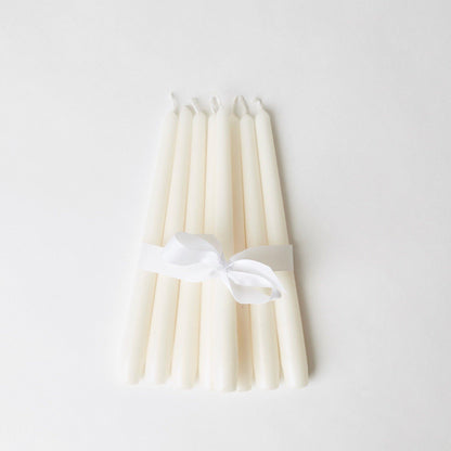 Candele Biancaneve (set da 8)