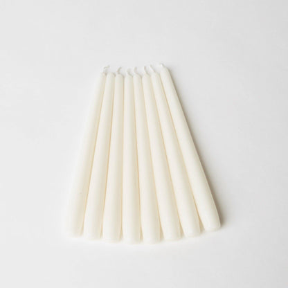 Candele Biancaneve (set da 8)