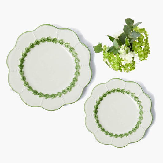 Piatto di partenza alloro verde