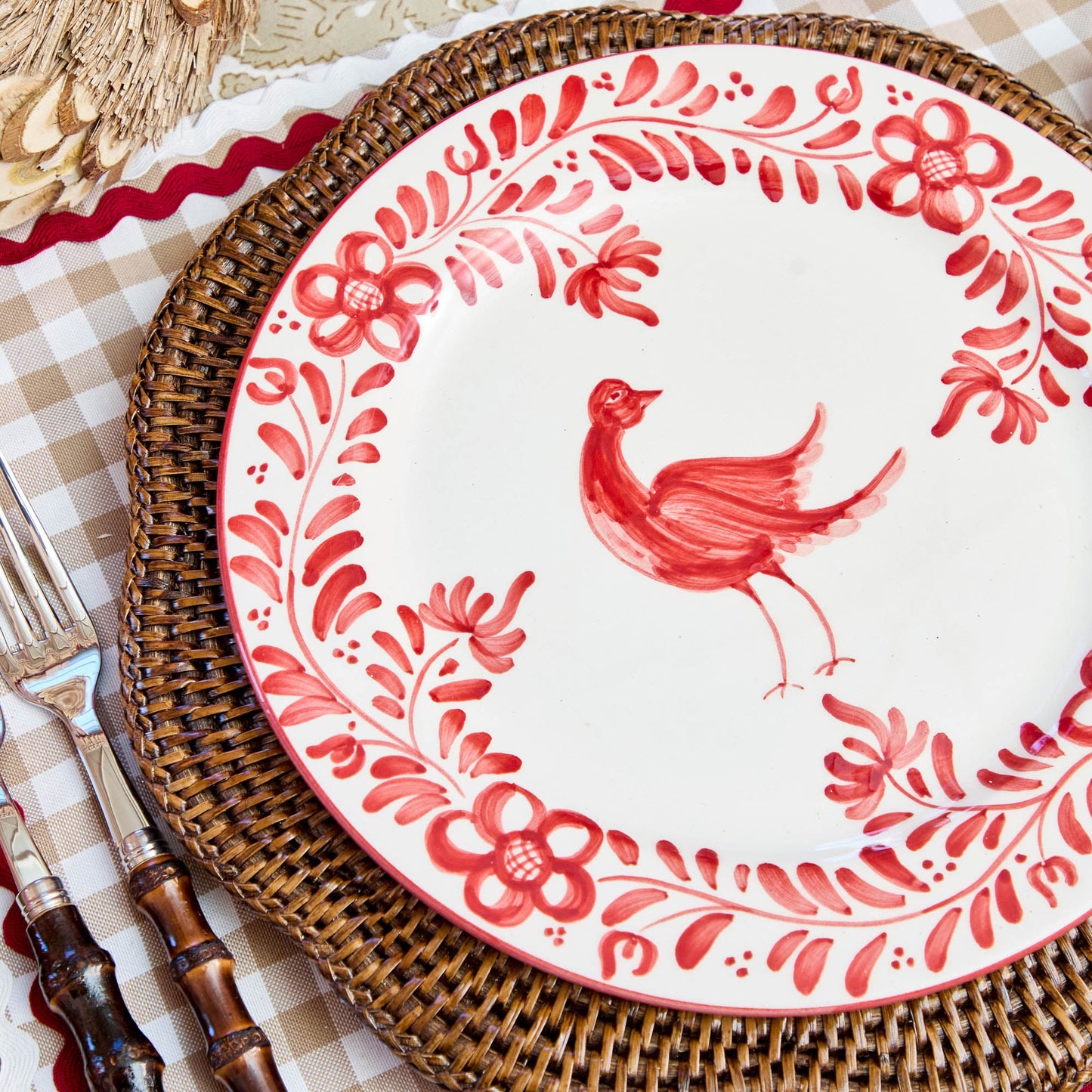 Piatto da portata Martha Red