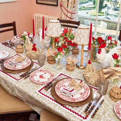 Piatti Martha Red (set da 4)