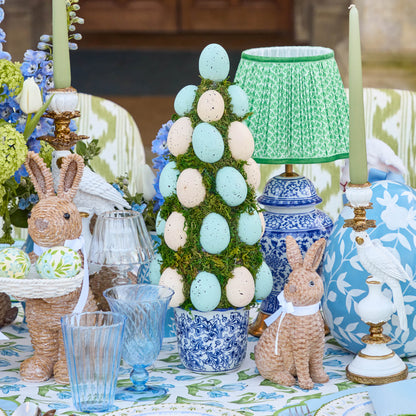 Albero di uova di Pasqua in vaso stile cinese (coppia)