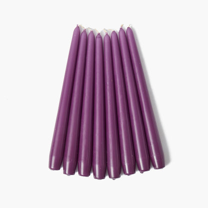 Set di candele con nastro viola Eden
