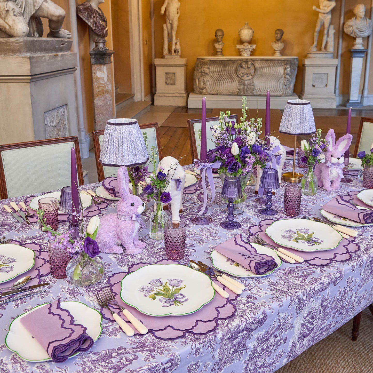 Tovaglia Ottilie Toile Viola