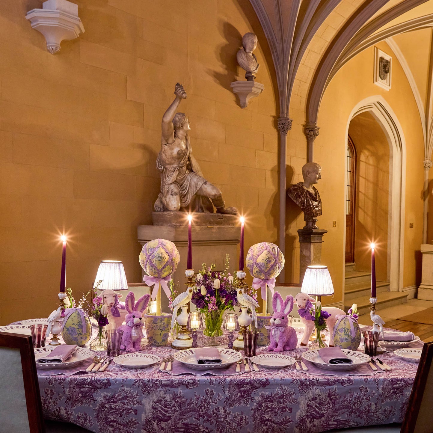 Tovaglia Ottilie Toile Viola