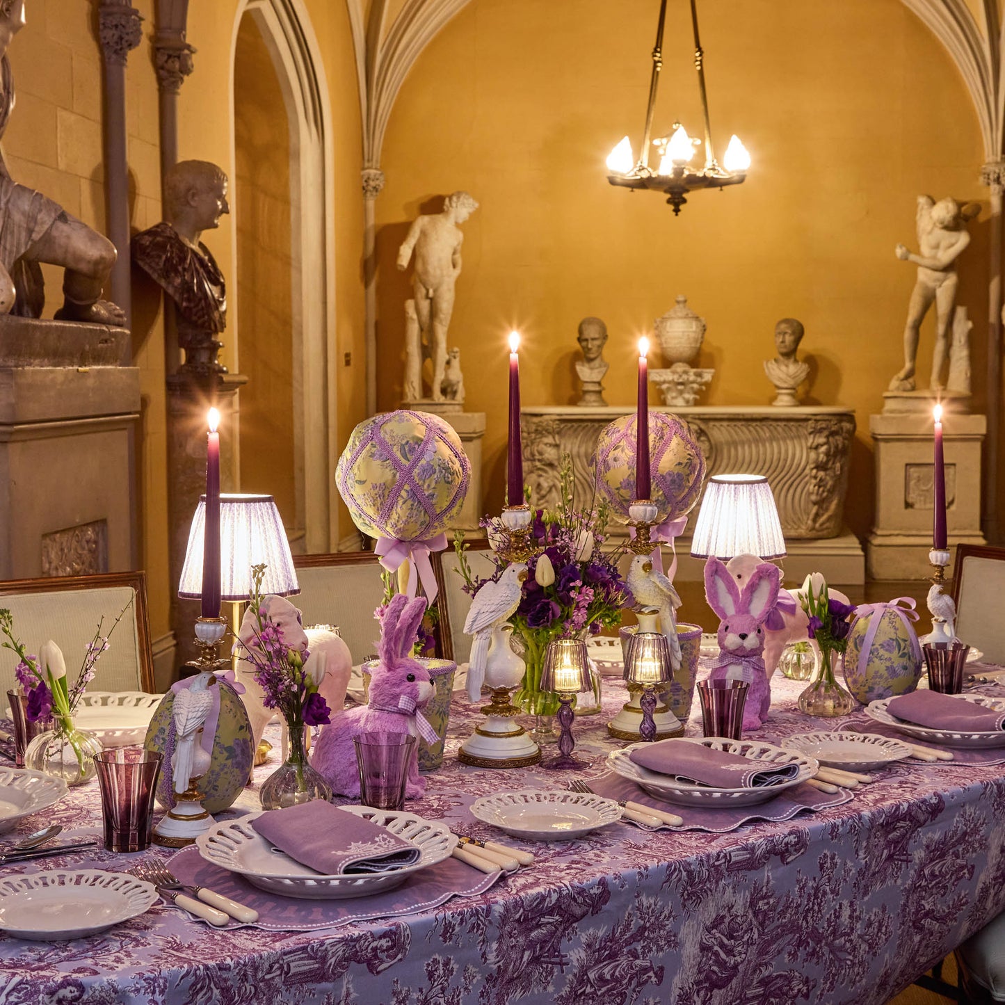 Tovaglia Ottilie Toile Viola
