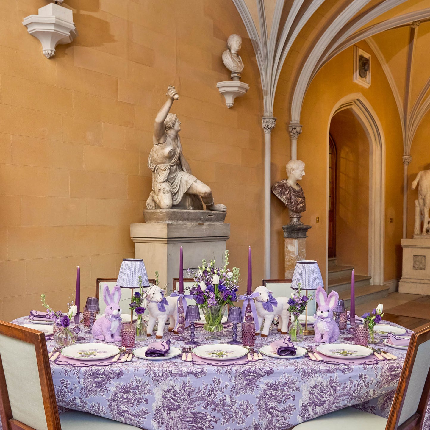 Tovaglia Ottilie Toile Viola